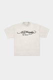 Camiseta Ed Hardy x Matuê By Matuê (Off White)