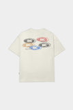 Camiseta Barra Crew Goods Postal (Off White)