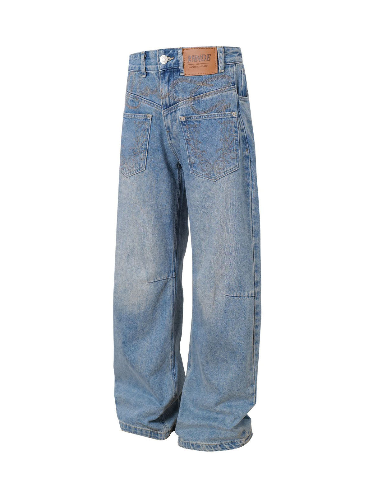 Calça Pavtros Washed Cleanfit Barrel Jeans