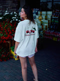 Camiseta BOXY DARK CHERRY