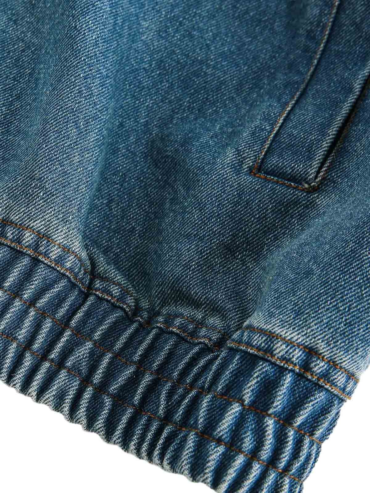 Jaqueta Pavtros Heavy Washed Denim Work - foto 9