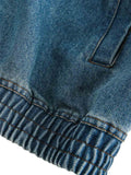 Jaqueta Heavy Washed Denim Work