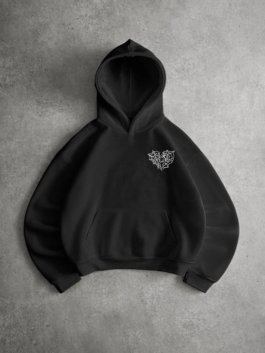 Moletom Pavtros Oversized Grafite Preto
