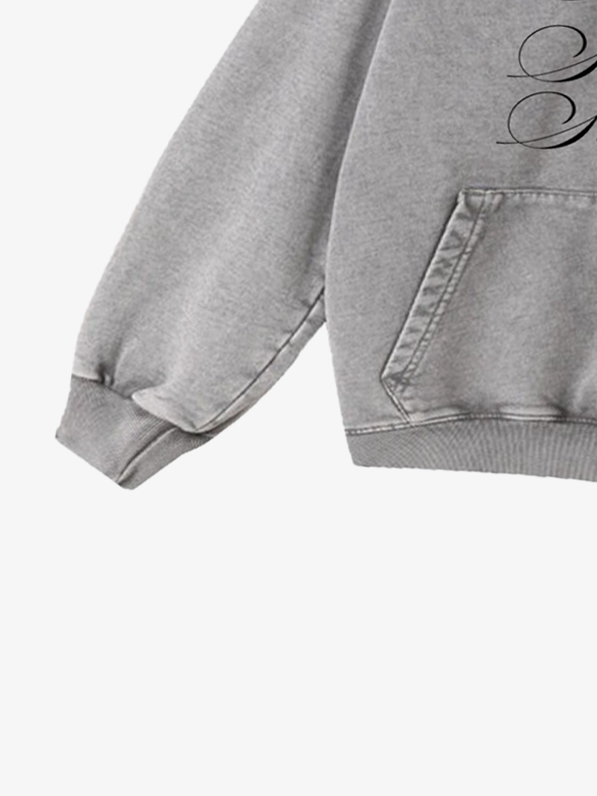 Moletom Pavtros Cross Graphic Washed Distressed