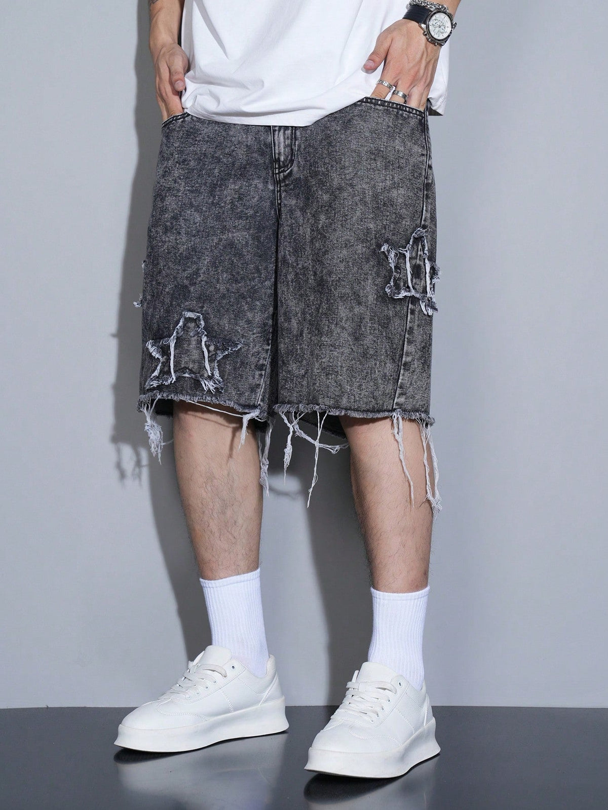 Short Pavtros Denim Star - foto 7