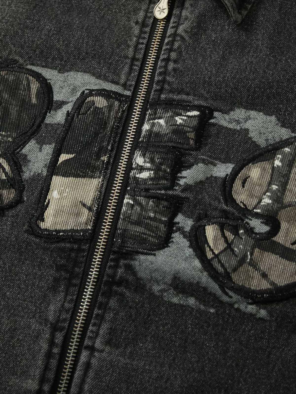 Jaqueta Pavtros Wasteland Embroidered Rivet - foto 6