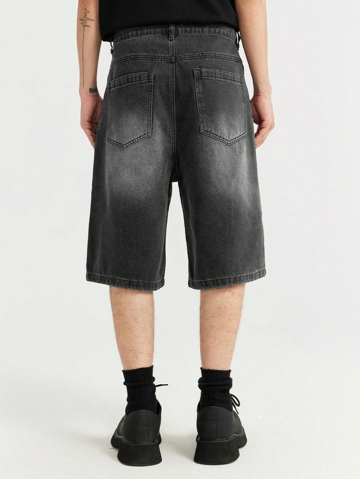 Short Pavtros Denim Lavada Diagonal - foto 11