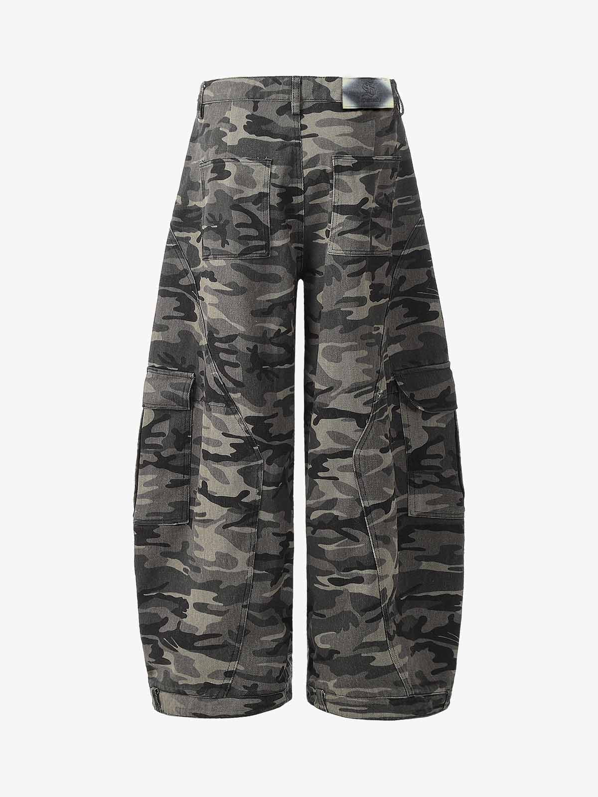 Calça Pavtros Camouflage Printed Curved