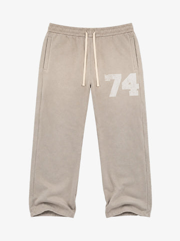 Calça Pavtros Washed Ombré Number Graphic