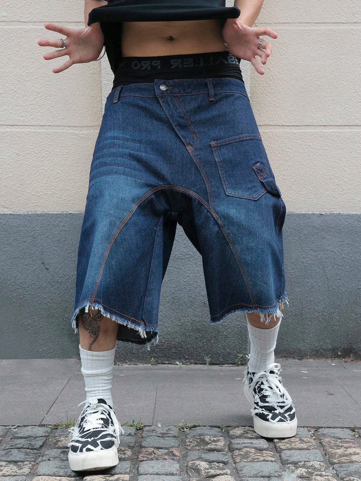 Short Pavtros Denim Black Stusy - foto 13
