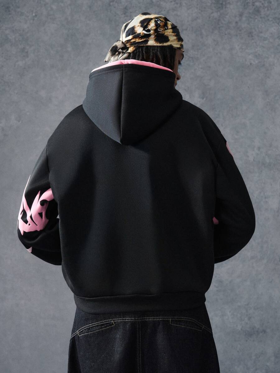 Moletom Pavtros Oversized Grafite Preto
