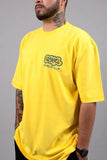 CAMISETA RETRATOS AMARELA "WORLD CUP 2022"