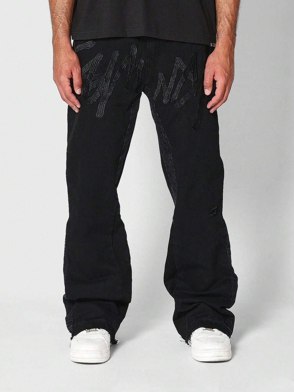 Calça Pavtros Denim Flare
