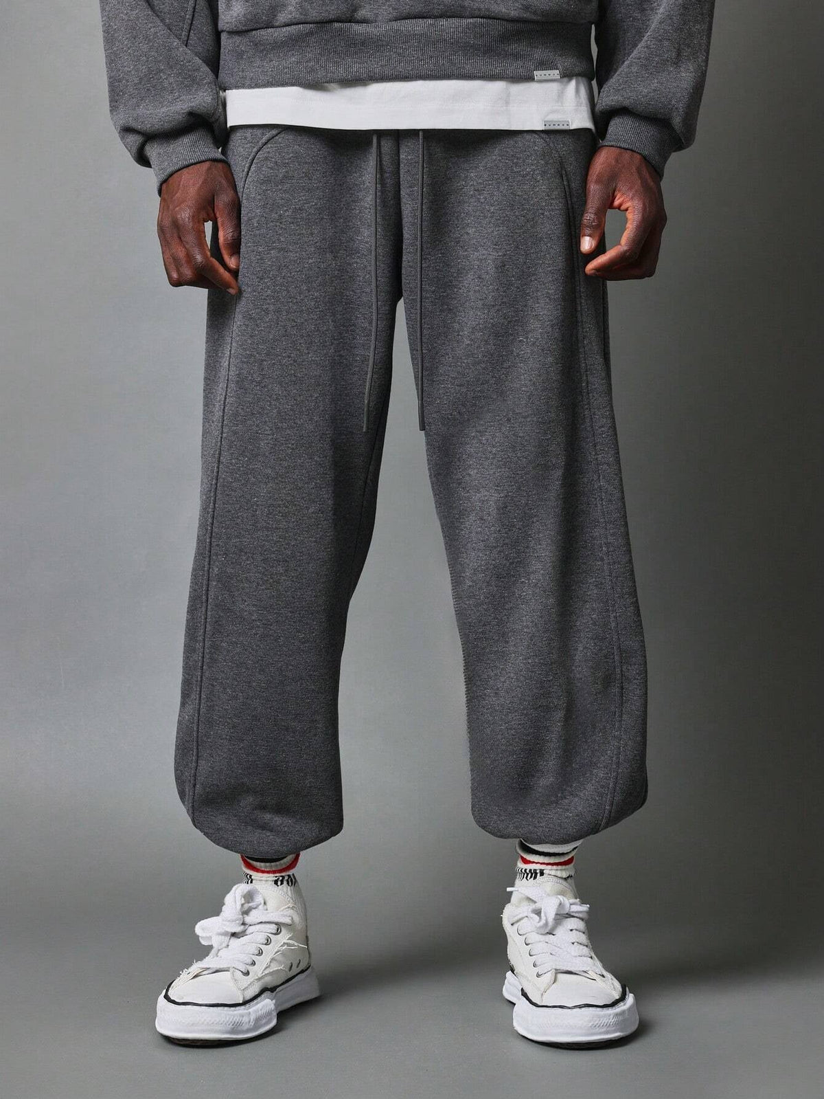 Conjunto Pavtros Oversized Zíper Parcial Jogger - foto 3