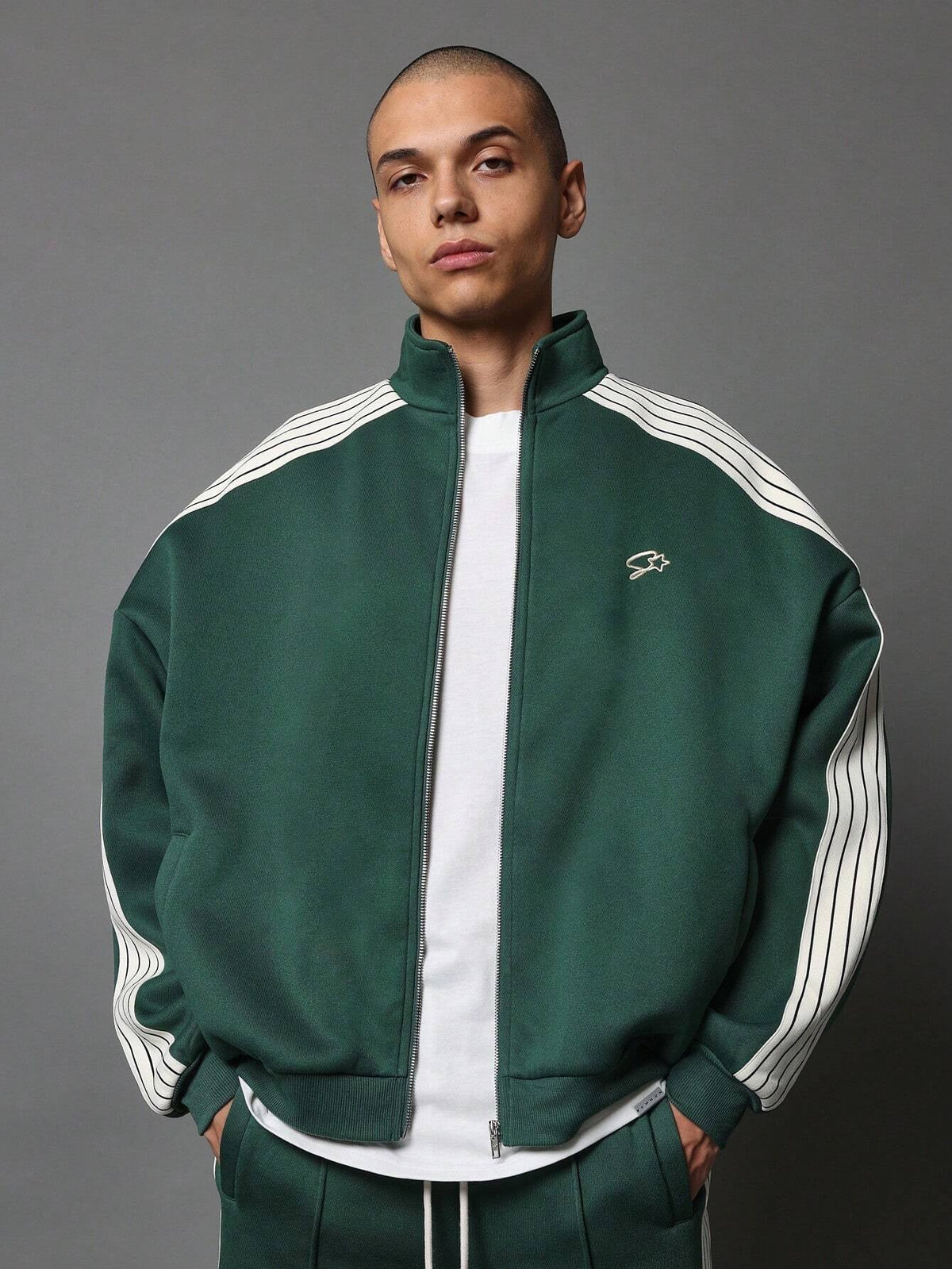 Conjunto Pavtros Vintage Varsity Track Co-Ord - foto 4