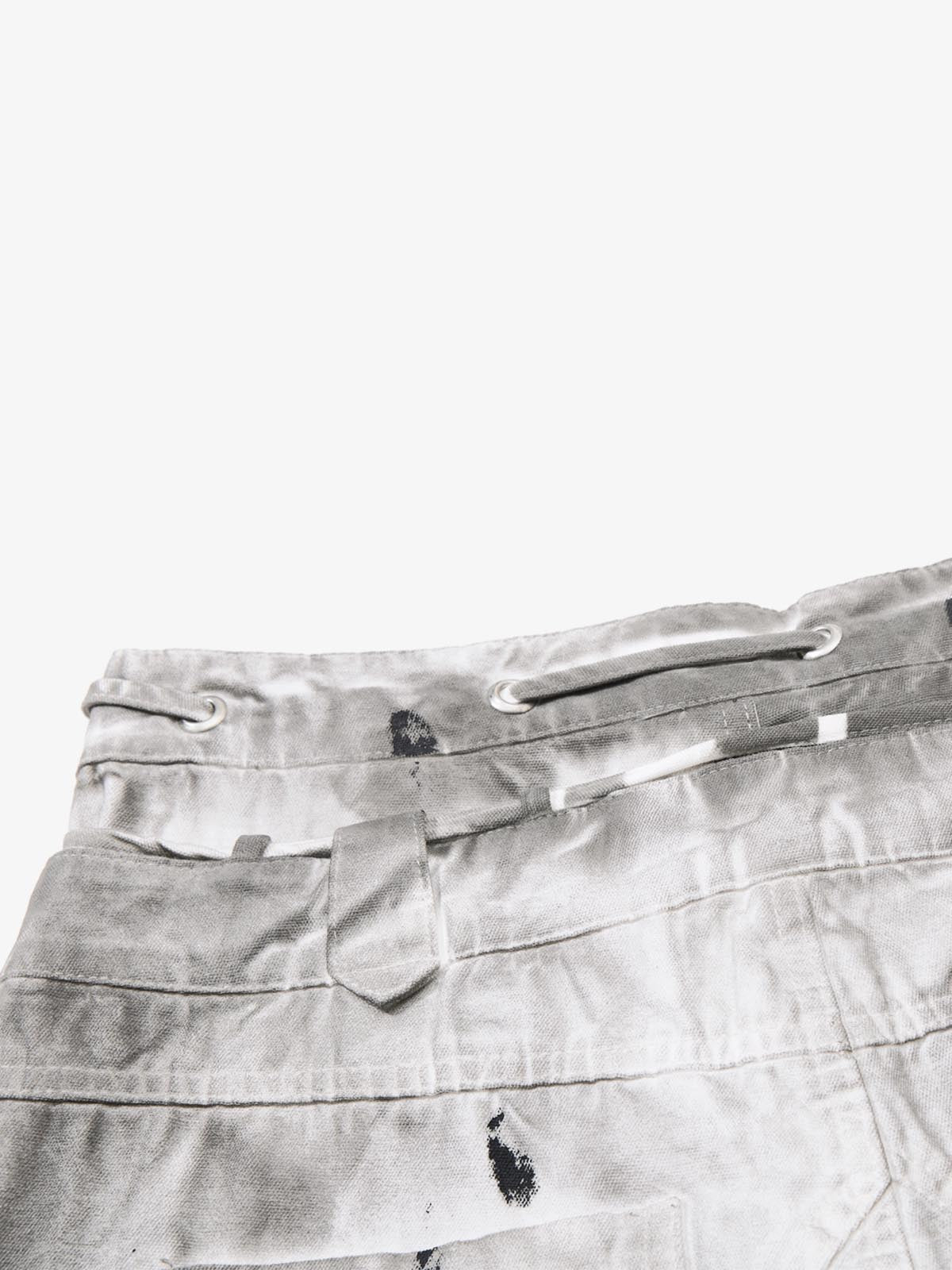 Calça Pavtros Distressed Wide Leg