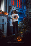 CAMISETA VAMPIRE GIRL OFF WHITE "HALLOWEEN"