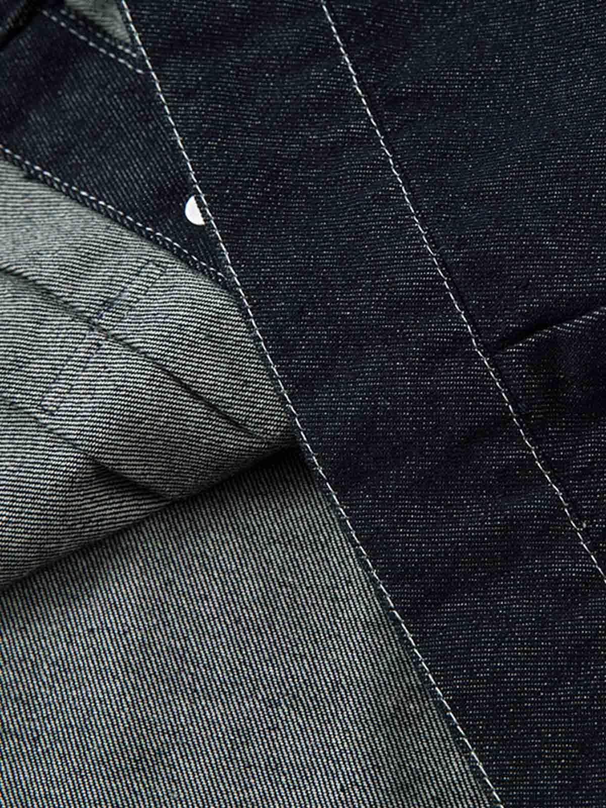 Jaqueta Pavtros Retro Color Denim Jacket - foto 8