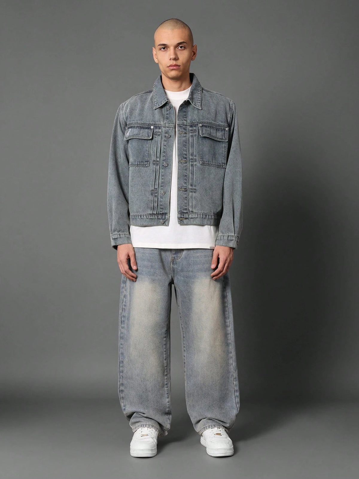 Blusa Pavtros Denim Vintage Projetct - foto 8