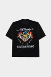 Camiseta Exclusivist (1OF1) X Ed Hardy 4 Da Big Dawgs Only (Black)