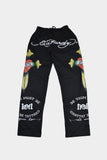 Calça Exclusivist (1OF1) X Ed Hardy Love Is A Gamble Sweatpants