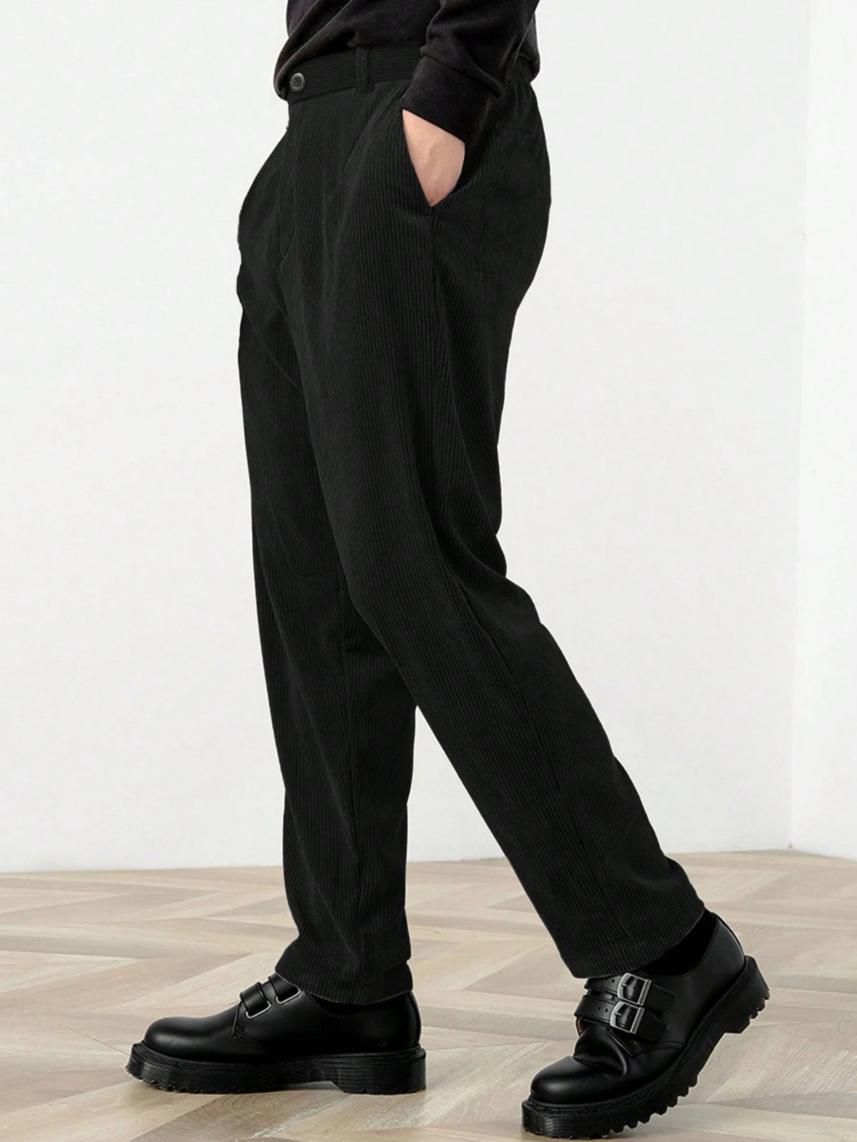 Calça Pavtros Mode Longa Casual Veludo