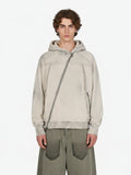 Moletom Pavtros Asymmetric Zip Washed Hoodie
