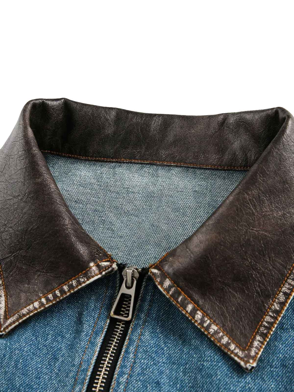 Jaqueta Pavtros Heavy Washed Denim Work - foto 11