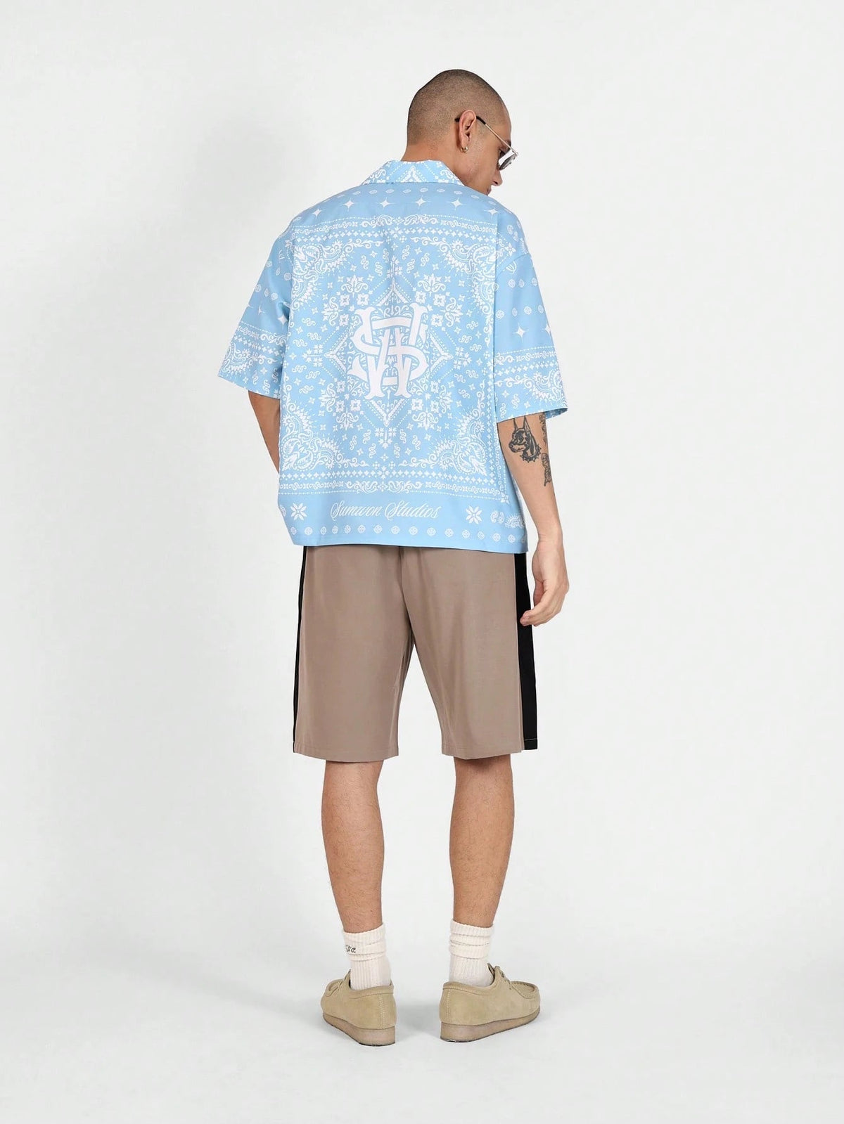 Camisa Pavtros de Manga Curta Crips
