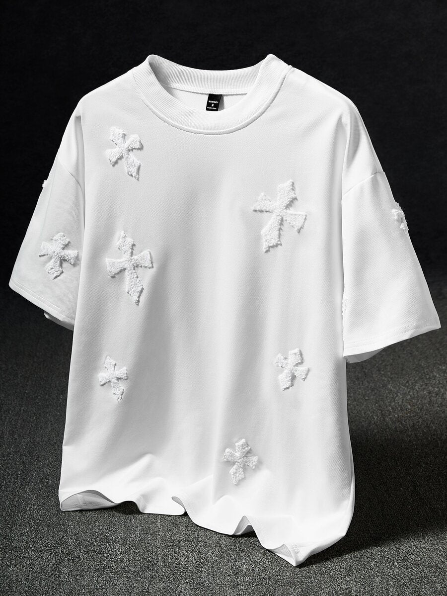 Camiseta Pavtros Estampa Cruzada
