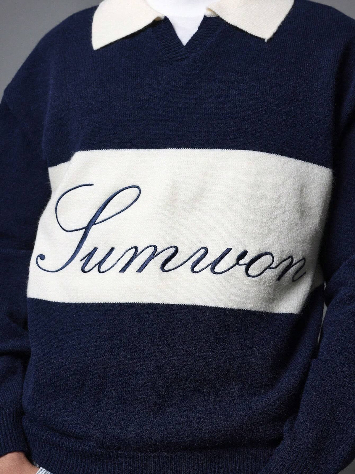 Suéter Pavtros Malha Universitária - foto 4