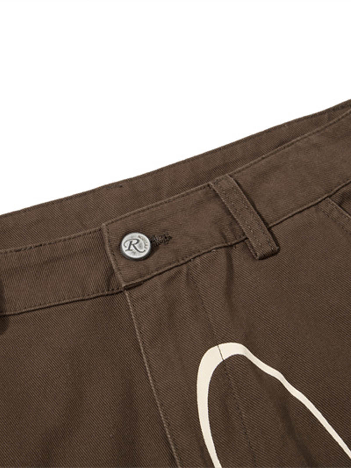 Calça Pavtros Embroidered Studded Multi Pocket