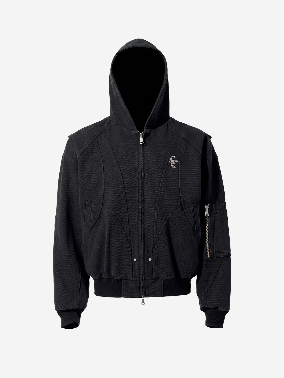 Jaqueta Pavtros Washed Deconstructed Multi Pocket