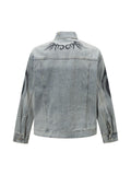 Jaqueta Retro Washed Totem Denim