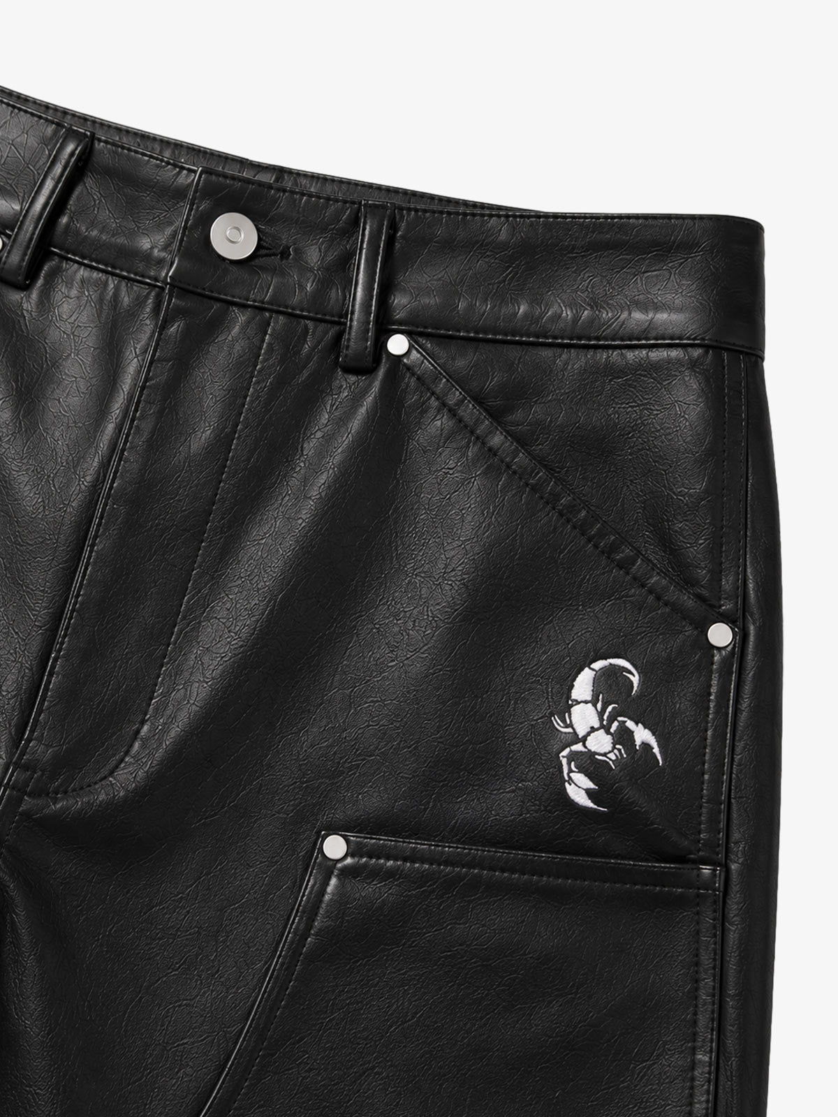 Calça Pavtros Leather Knee Detail