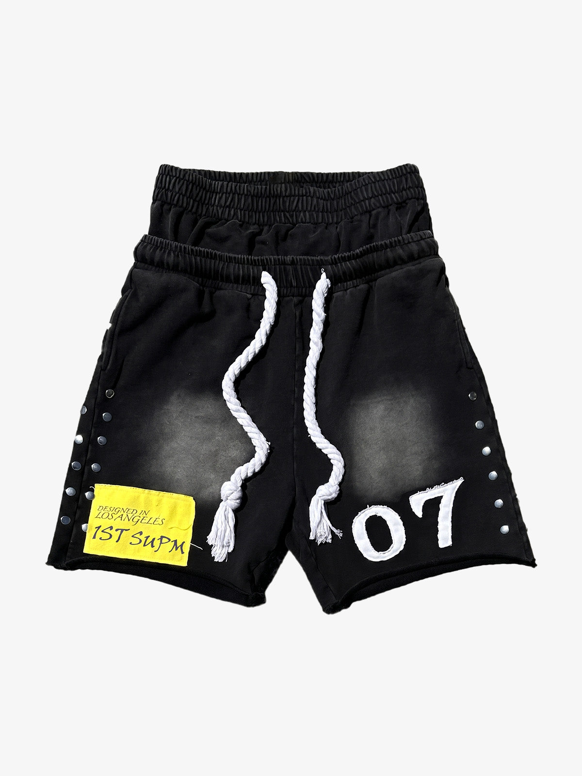 Short Pavtros Studded Paneled Double Waist - foto 1