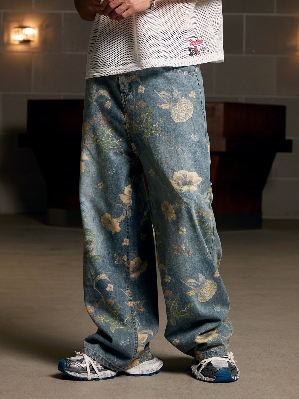 Calça Pavtros Florals Carpenter Pant