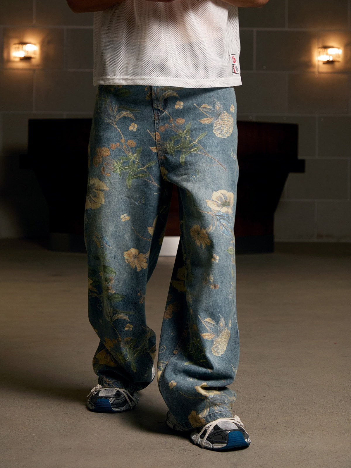 Calça Pavtros Florals Carpenter Pant