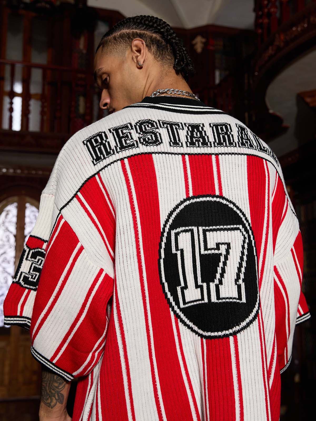 Camiseta Pavtros Studios Knit Football Jersey — Foto 4
