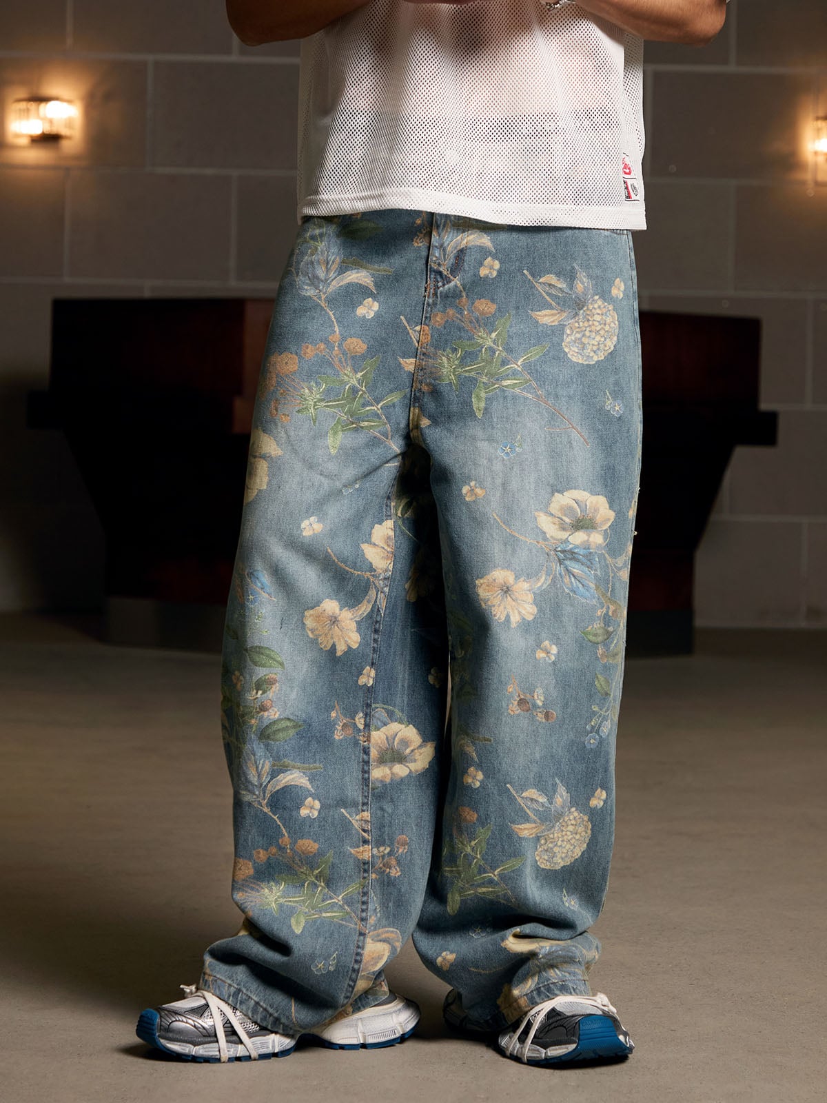 Calça Pavtros Florals Carpenter Pant