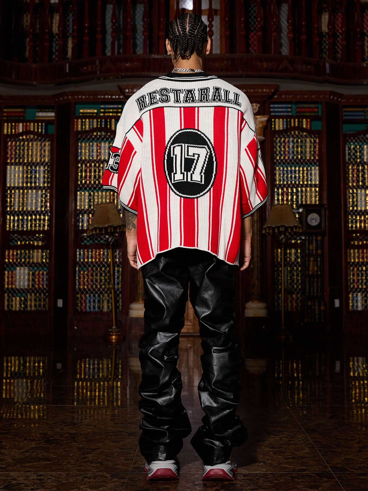 Camiseta Pavtros Studios Knit Football Jersey — Foto 6