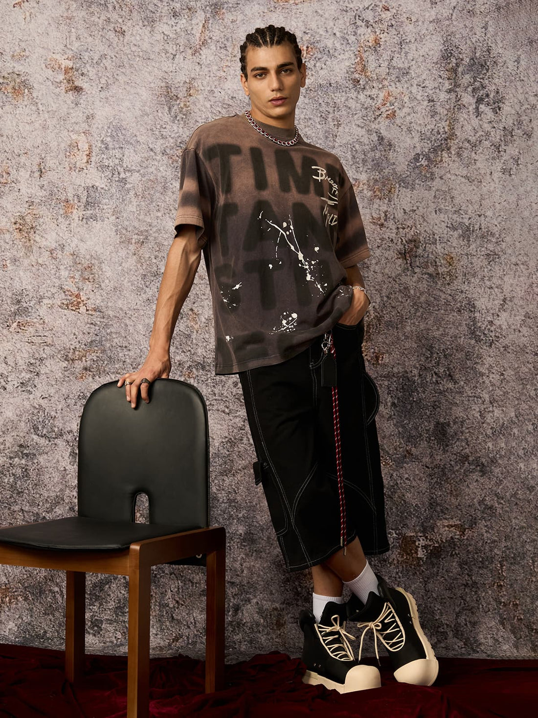 Camiseta Masculina Ink Splash — Pavtros
