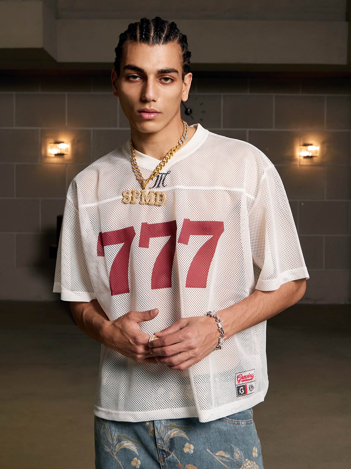 Camiseta Pavtros Jersey Letter 777