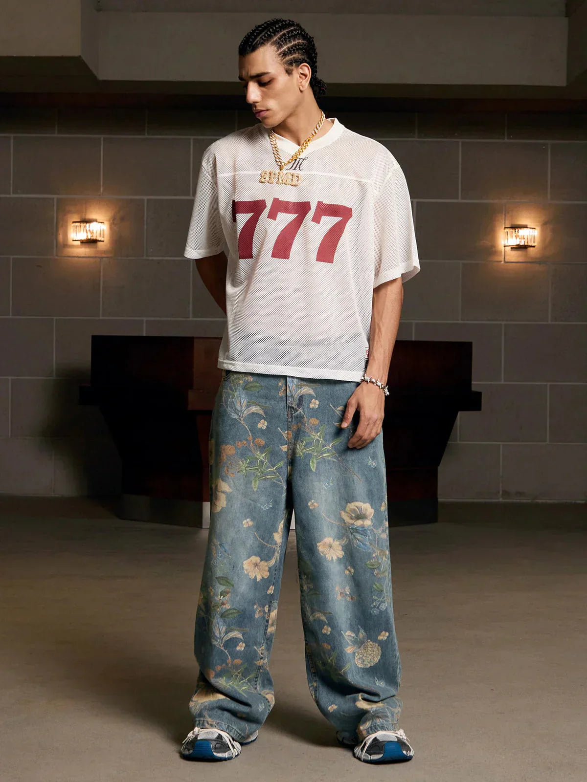 Camiseta Pavtros Jersey Letter 777