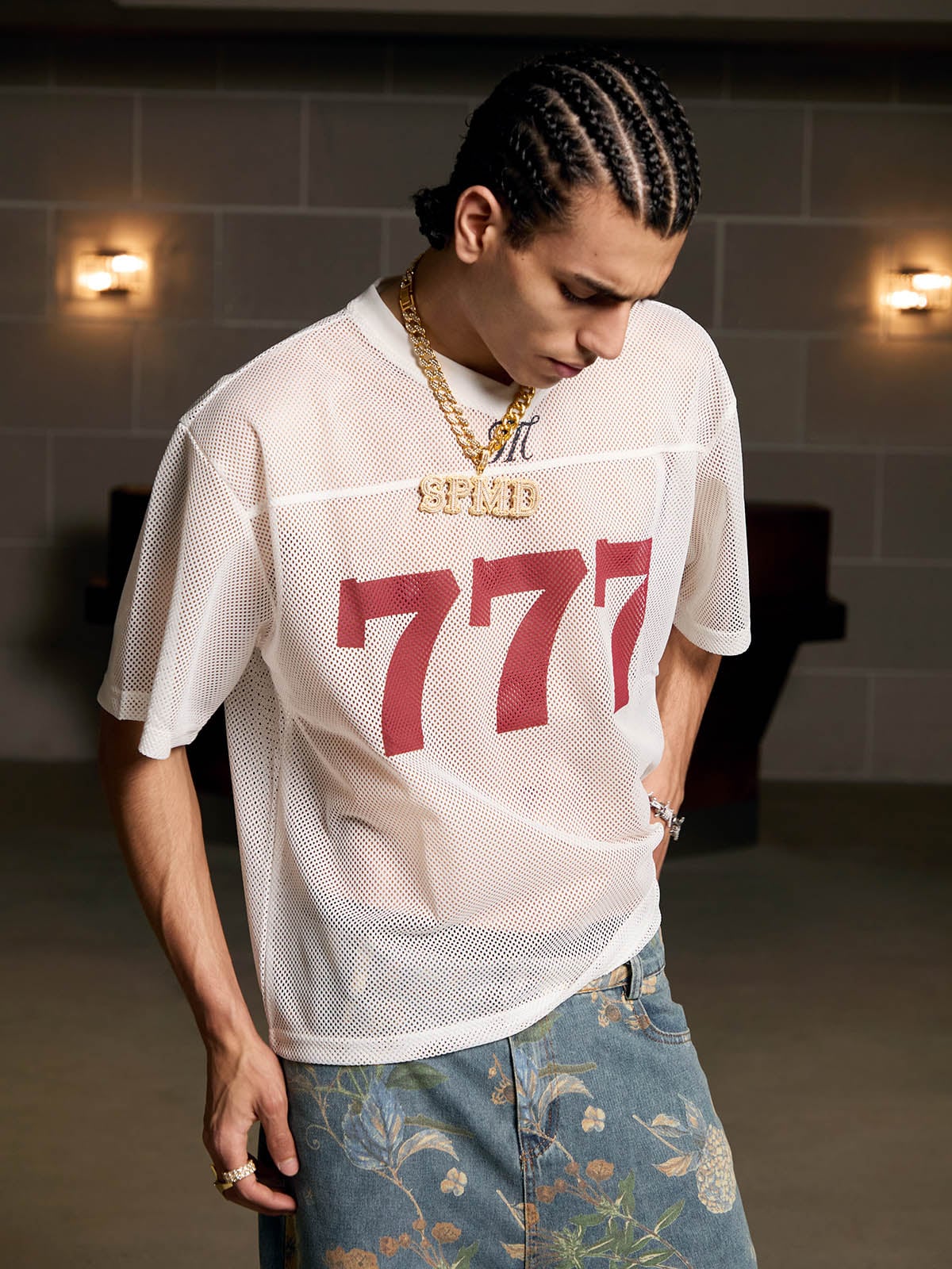 Camiseta Pavtros Jersey Letter 777