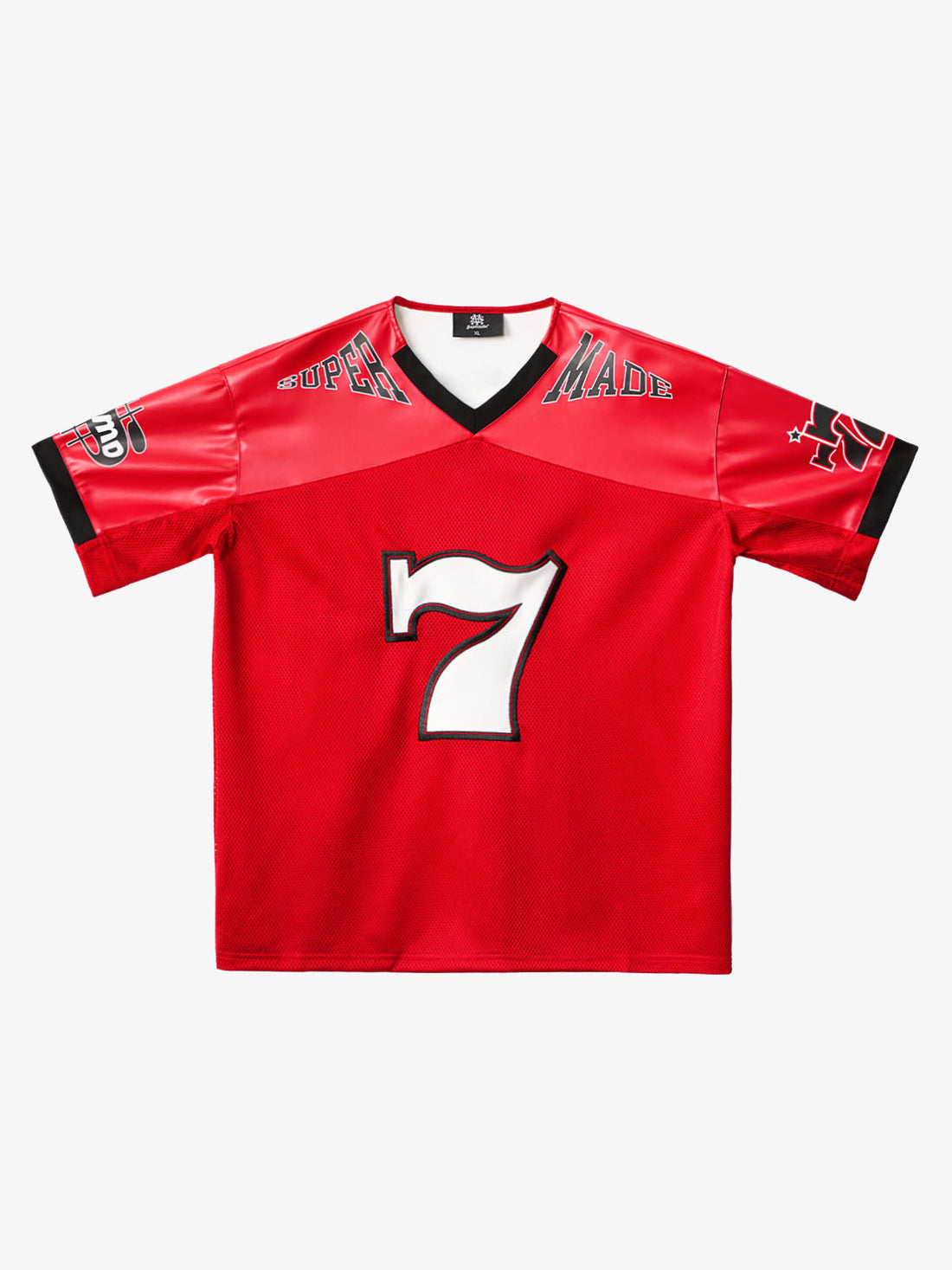 Camiseta Pavtros Studios Red Retro Jersey Oversized
