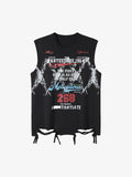 Regata Retro Tattered Print Vest
