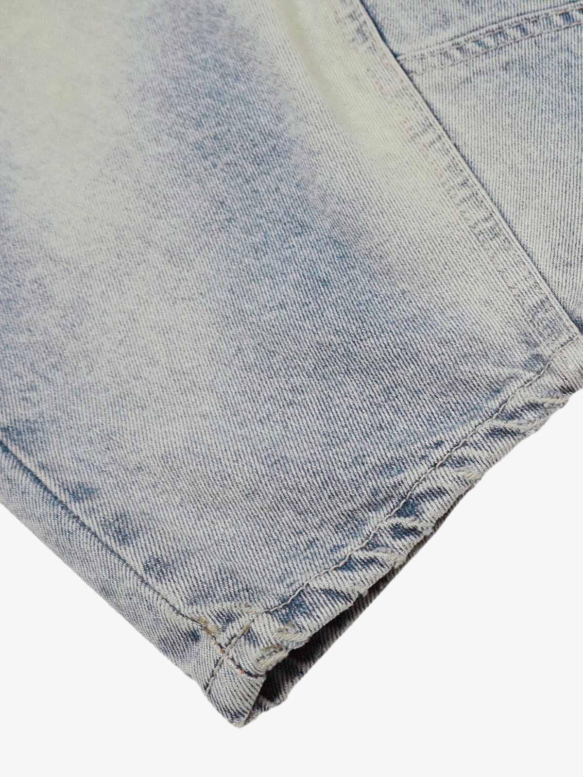 Calça Pavtros Distressed Baggy Barrel Jeans