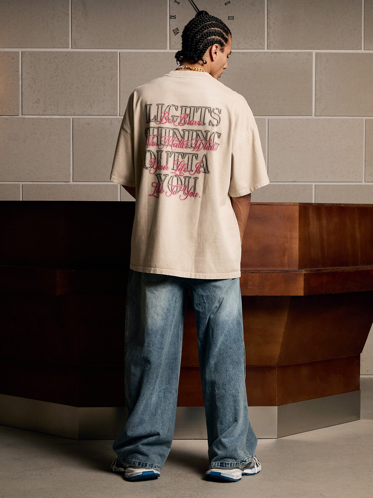 Camiseta Pavtros Diamond Tooth Pattern