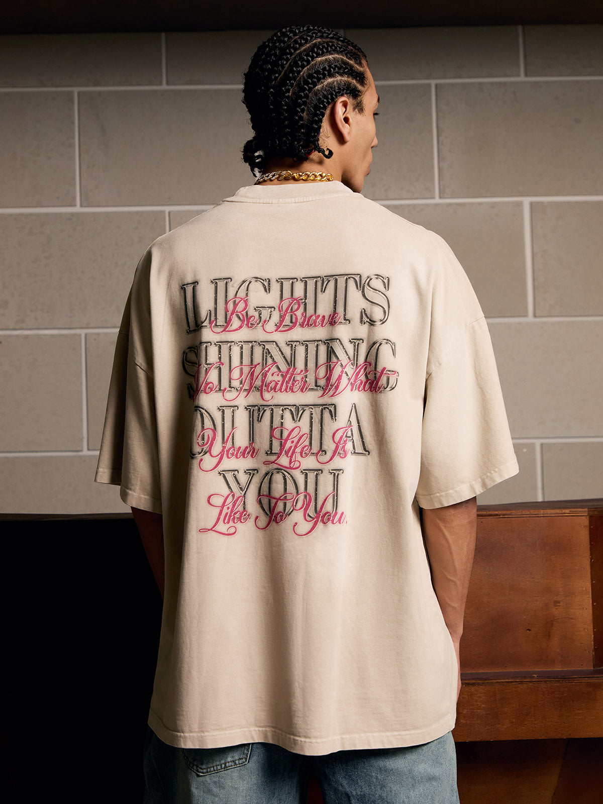 Camiseta Pavtros Diamond Tooth Pattern
